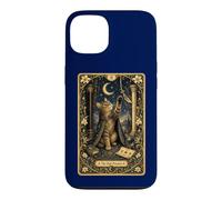 Mystic Cat Tarot Card Art - Grande Prêtresse Féline Coque pour iPhone 13
