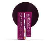 Mystic Color, Coloration Cheveux, Formule Enrichie en Huile d'Argan et Calendula, Crème Colorante Permanente Longue Durée, Brun Irisé 4.2, 100 ml