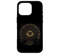 Mystic Eye Runes Spirale Univers Symbole Nordique Coque pour iPhone 16 Pro