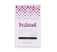 Mystic Fate Deck - Cartes de tarot Instarot pour un jeu spirituel | Ensemble de divination standard avec illustration symbolique, texture de mélange fluide pour jeux de société, lecture du destin, séa