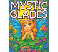 Mystic Glades: A Magical Coloring Book of Fairies & Flowers: Whimsical Garden Scenes, Fantasy Fairies, and Enchanted Floral Designs for Kids, Teens & Adults