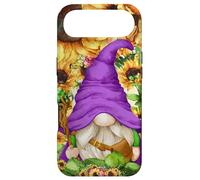 Mystic GNOME Witch in Purple Wizard Outfit for Sunflower Mom Coque pour iPhone Air