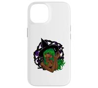 Mystic Green Witch Occulte Gothcore Pagan Céleste Magie Coque pour iPhone 14