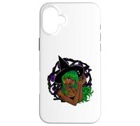 Mystic Green Witch Occulte Gothcore Pagan Céleste Magie Coque pour iPhone 16 Plus