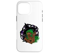 Mystic Green Witch Occulte Gothcore Pagan Céleste Magie Coque pour iPhone 16 Pro Max