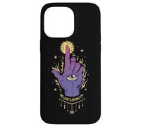 Mystic Hand, fais confiance à ton chemin, la lumière est en toi, art Coque pour iPhone 14 Pro Max