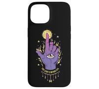 Mystic Hand, fais confiance à ton chemin, la lumière est en toi, art Coque pour iPhone 15
