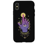 Mystic Hand, fais confiance à ton chemin, la lumière est en toi, art Coque pour iPhone X/XS
