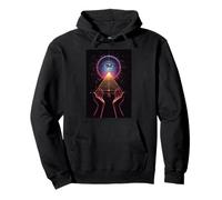 Mystic Heaven Visionary World Mystic Fantasy Geometry Sweat à Capuche