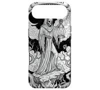 Mystic IX Carte de Tarot The Hermit Dark Occult Skull Coque pour iPhone Air