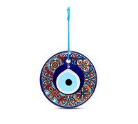 MYSTIC JEWELS Oeil Turc en Doré - Décoration murale de la maison (modèle 3)