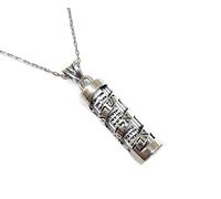 MYSTIC JEWELS Pendentif en argent 925 porte-bonheur Chema Israël