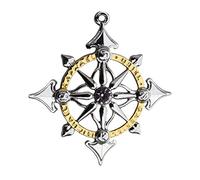 Mystic Kabbalah Collier avec pendentif en forme de boussole d'archange pour l'harmonie avec les personnes et les lieux