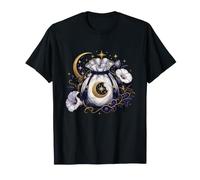 Mystic Lunar Moon Astrologie Witchcraft Stars T-Shirt