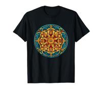 Mystic Mandala Soleil Celtic Boho Yoga Méditation Symbole T-Shirt