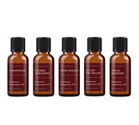 Mystic Moments | Coffret Cadeau Huiles Parfumées HERS | 5 x 50ml | Champagne, Margarita, Chèvrefeuille, Muguet, Pêcher