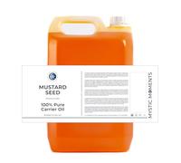 Mystic Moments Huile de Base Graine de Moutarde - 5 litres - 100% Pure