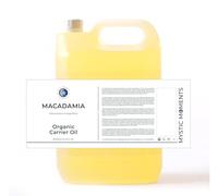 Mystic Moments Huile de support de macadamia bio 5 litres - Huile pure et naturelle - Végétalien sans OGM