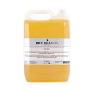 Mystic Moments Huile de support de son de riz 10 litres - Huile pure et naturelle parfaite pour les cheveux, le visage, les ongles, l'aromathérapie, le massage et la dilution d'huile végétalienne sans