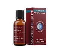 Mystic Moments | Huile parfumée Noix de coco | 50ml | Noix de coco: un parfum aux notes crémeuses de noix de coco, pour bougies, savons, fondants parfumés et diffuseurs.