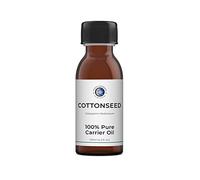 Mystic Moments | Huile végétale de graine de coton | 125ml | Huile végétale de graine de coton pour soins peau, cheveux, massage et formules cosmétiques.