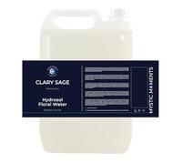 Mystic Moments | Hydrolat de sauge sclarée eau florale | 5 litres
