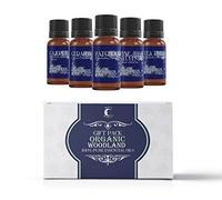 Mystic Moments - Pack de démarrage à Huile Essentielle - Huiles de Bois organiques - 5 x 10 ML - 100% Pur