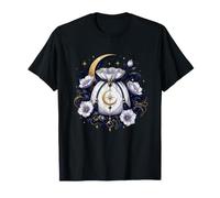Mystic Moon Goddess Floral Lunar Céleste T-Shirt