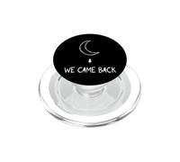 Mystic Moon Return WE Came Back Art Vintage Spacecraft Art PopSockets PopGrip pour MagSafe