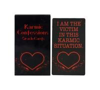 Mystic Oracle Deck, cartes de divination avec symboles spirituels, jeu de cartes de guidage avec bords dorés, boîte à outils de messages de fortune illustrés, jeu ésotérique vintage, pratique de plein