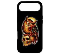 Mystic Owl Skull Full Moon Tattoo - Dark Esthetic Design Coque pour iPhone Air