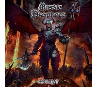 Mystic Prophecy – Hellriot – Vinyle LP Édition limitée splatter orange/rouge/blanc