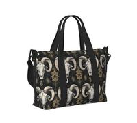 Mystic Ram Sac de sport de voyage pour femme, article personnel pour la nuit, le week-end, le sport, sac de sport pour homme et femme