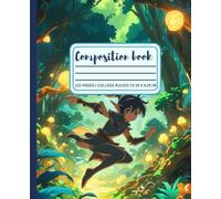 Mystic Realms Journal: Fantasy-themed composition notebook college ruled for anime lovers and story dreamers