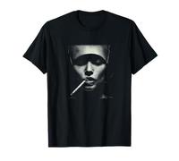 Mystic Smoker Abstrait Visage Féminin Portrait T-Shirt