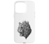 Mystic Tiger Castle : Une Aventure Fantastique surréaliste Coque pour iPhone 15 Pro Max