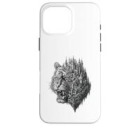 Mystic Tiger Castle : Une Aventure Fantastique surréaliste Coque pour iPhone 16 Pro Max