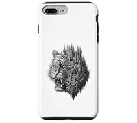 Mystic Tiger Castle : Une Aventure Fantastique surréaliste Coque pour iPhone 7 Plus/8 Plus