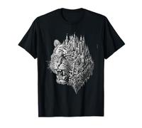 Mystic Tiger Castle : Une Aventure Fantastique surréaliste T-Shirt