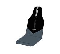 Mystic Watersports - Housse de siège Auto pour Le Surf, Le Kitesurf et Le Windsurf - Double - Noir Blanc - Imperméable