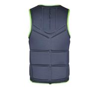 Mystic Watersports - Surf Kitesurf & Windsurfing Brand Front Zip Wake Impact Vest Top - Black - Unisexe