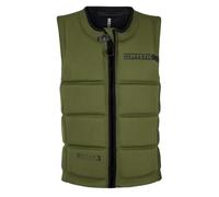 Mystic Watersports - Surf Kitesurf & Windsurfing Hommes Star Impact Vest Top Front Zip - Brave Green