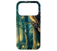 Mystic Whispering Woods - Scène de forêt enchantée avec Hibou Coque pour iPhone 17 Pro