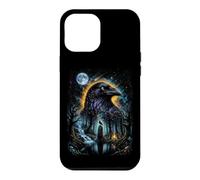 Mystical Céleste Raven & Lune Dark Fairycore Magic Forest Coque pour iPhone 12 Pro Max