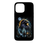 Mystical Céleste Raven & Lune Dark Fairycore Magic Forest Coque pour iPhone 13 Pro Max