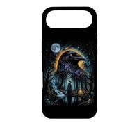 Mystical Céleste Raven & Lune Dark Fairycore Magic Forest Coque pour iPhone Air