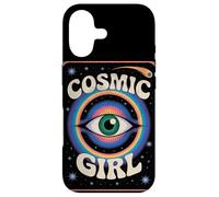 Mystical Cosmic Girl with Third, Eye Dreamy Vibes Coque pour iPhone 17