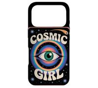 Mystical Cosmic Girl with Third, Eye Dreamy Vibes Coque pour iPhone 17 Pro