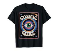 Mystical Cosmic Girl with Third Eye Dreamy Vibes T-Shirt