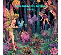 Mystical Creatures & Fairies Coloring Book